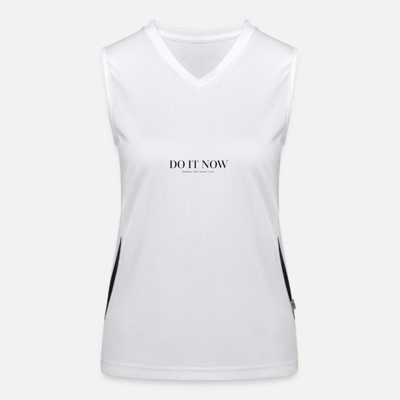 do it now Funktionelles Kontrast-Tank Top für Frauen