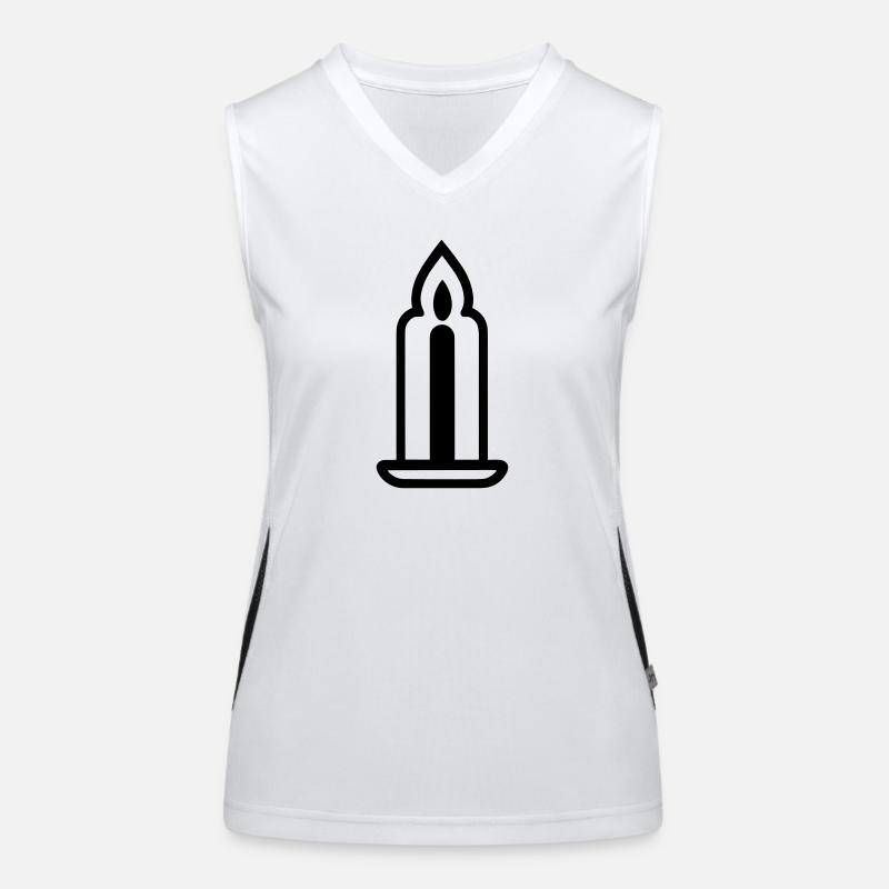 Bougie Débardeur respirant contrasté Femme