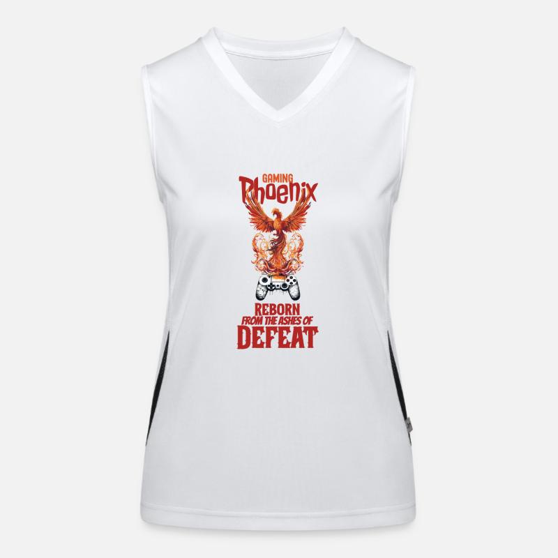Phoenix Gaming Fire Controller Gift Women's Functional Contrast Tank Top