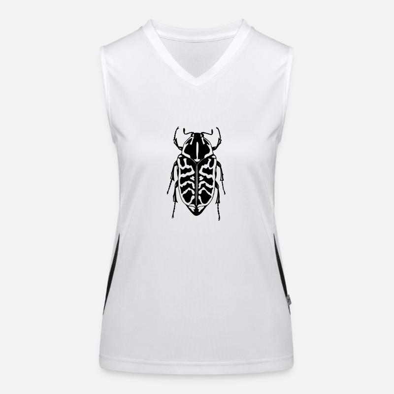 bark beetle Women's Functional Contrast Tank Top