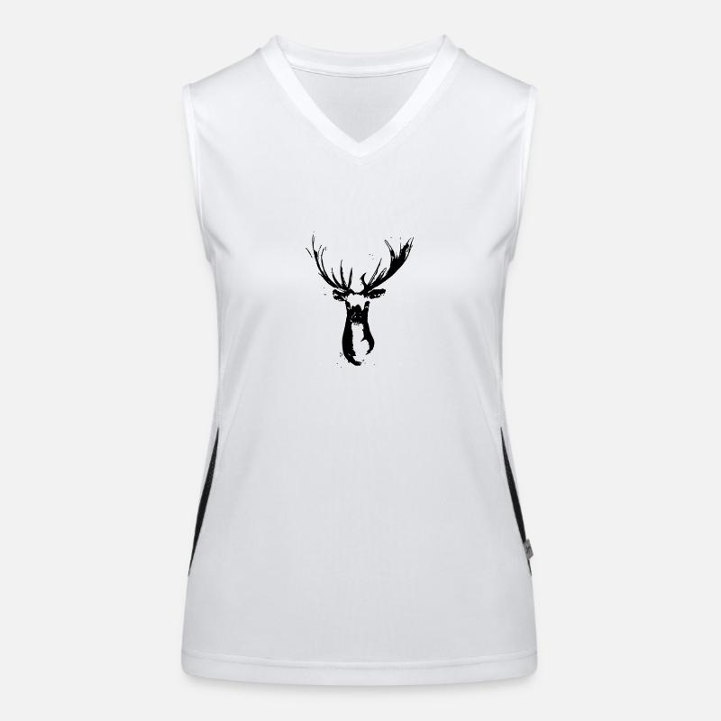 Rehbock Design Débardeur respirant contrasté Femme