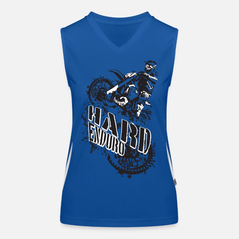 Hartes Enduro Funktionelles Kontrast-Tank Top für Frauen