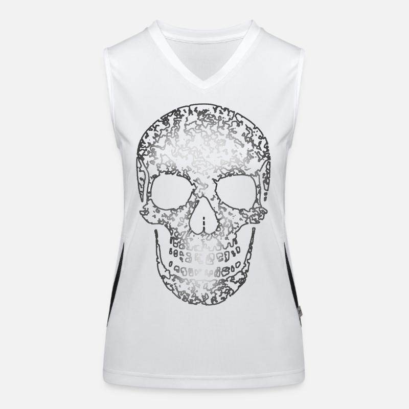 Skull Structure R6Z Women's Functional Contrast Tank Top