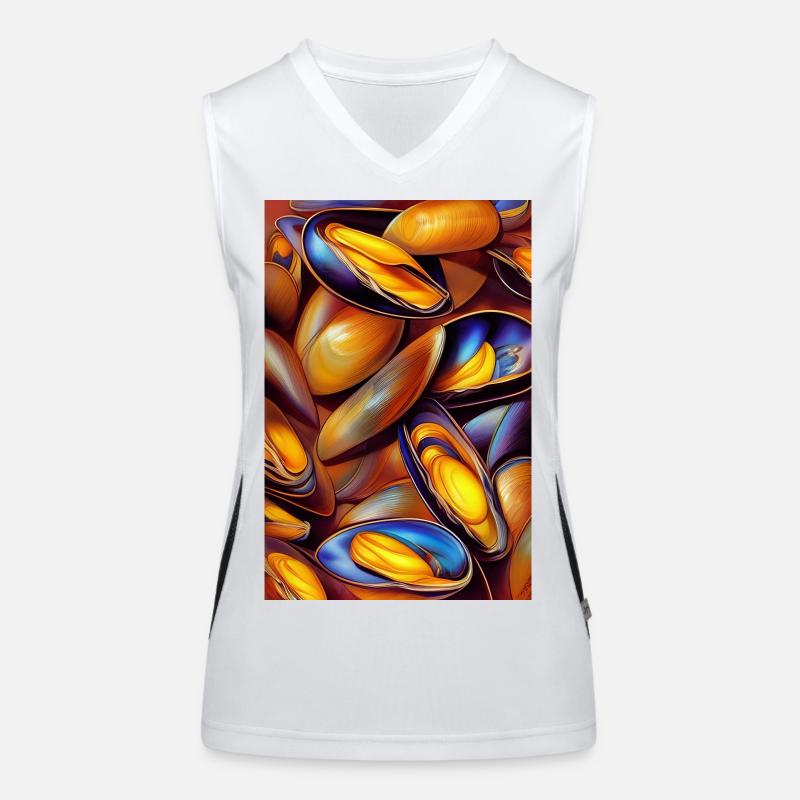 Moules Débardeur respirant contrasté Femme