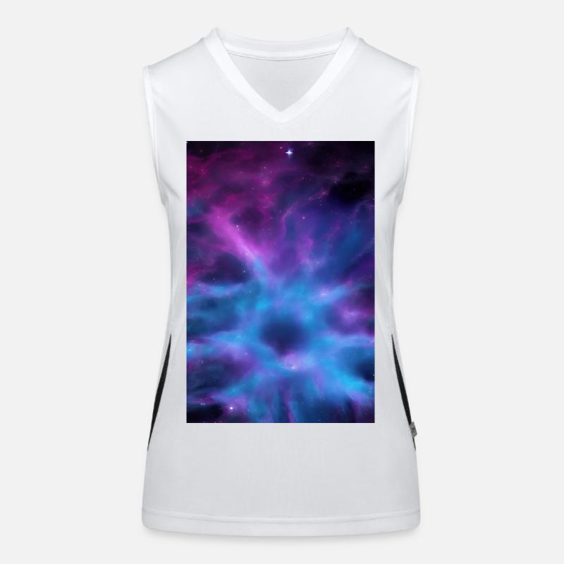 Galaxy Image Women's Functional Contrast Tank Top
