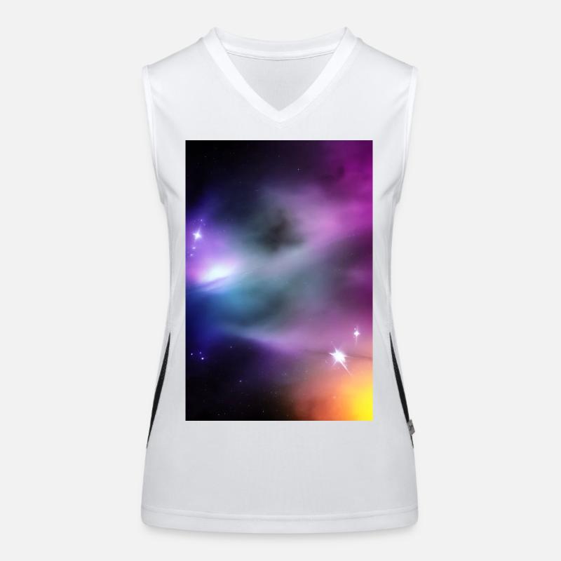 Galaxy Image Women's Functional Contrast Tank Top