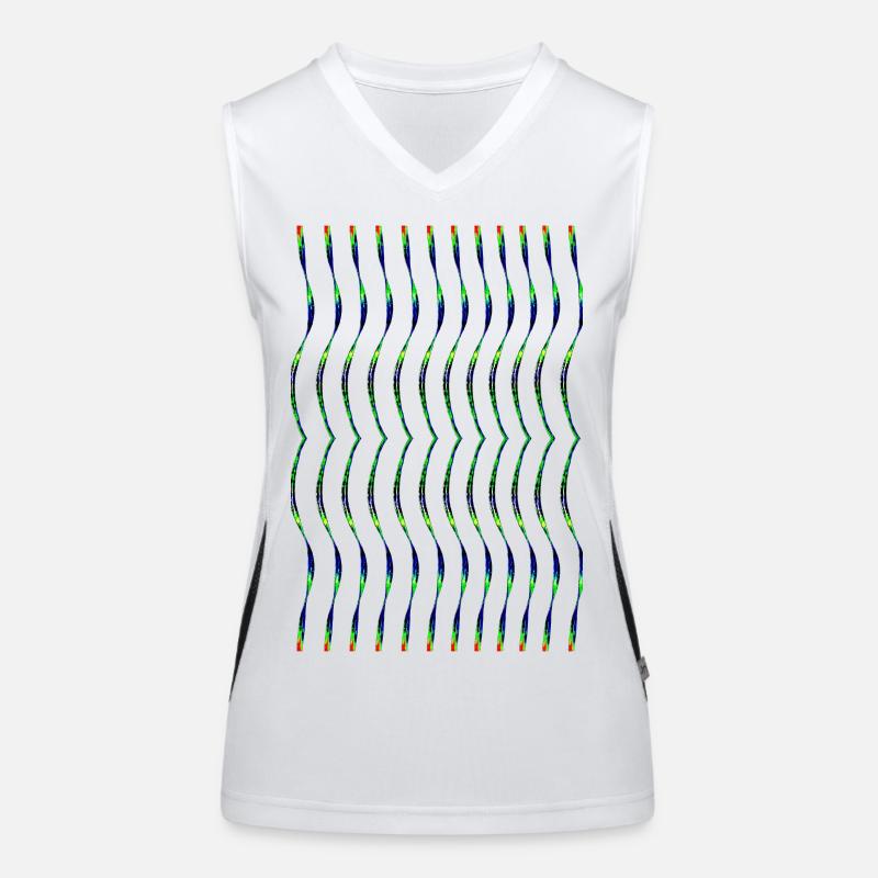 zigzag Women's Functional Contrast Tank Top
