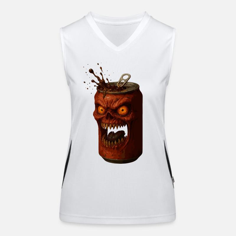 Furious Horror Tin Women's Functional Contrast Tank Top