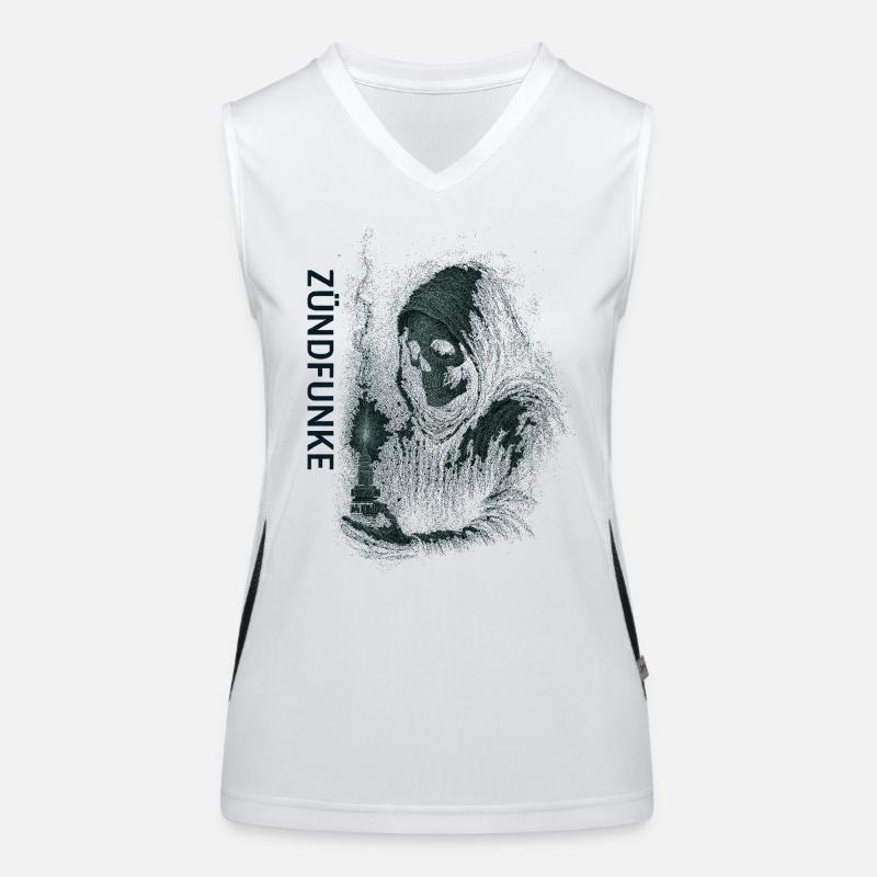 ZÜNDFUNKE – Grim Spark Women's Functional Contrast Tank Top