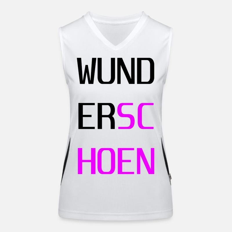 Beautiful Women's Functional Contrast Tank Top