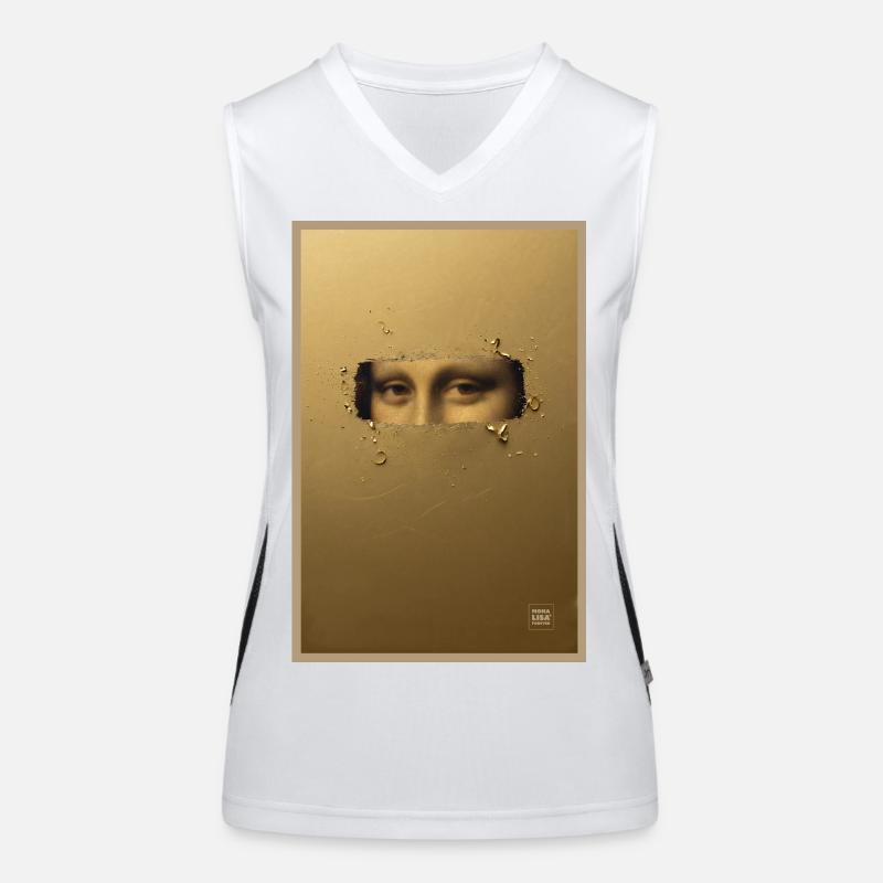 Mona Lisa Golden Ticket Women's Functional Contrast Tank Top