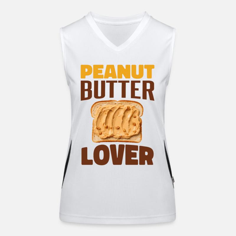 Peanut Butter Lover Women's Functional Contrast Tank Top