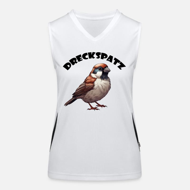 Dirty sparrow Women's Functional Contrast Tank Top