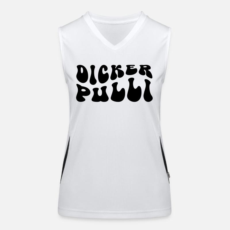 Dicker Pulli Funktionelles Kontrast-Tank Top für Frauen