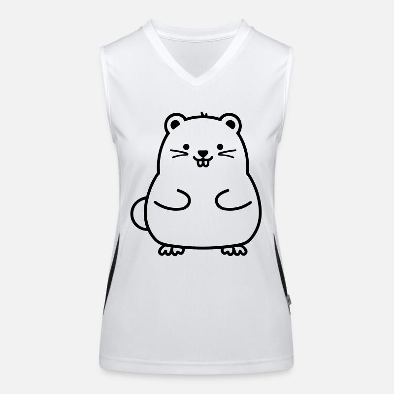 Bieber Funktionelles Kontrast-Tank Top für Frauen