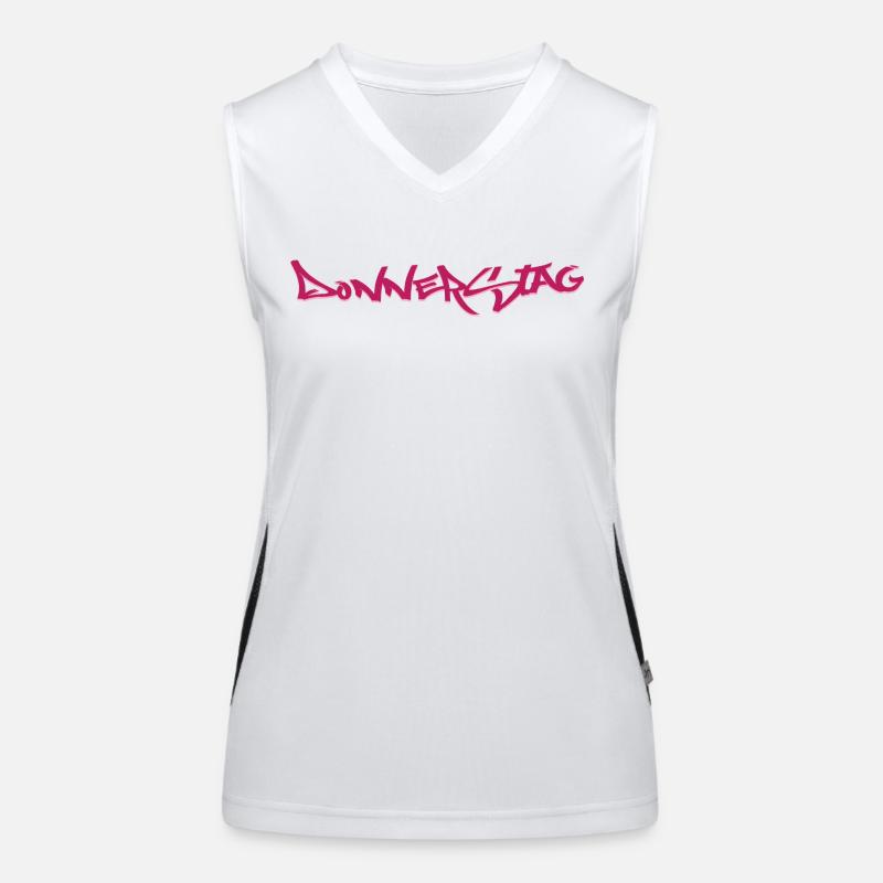 Thursday, all weekdays on nettsfetz.de Women's Functional Contrast Tank Top