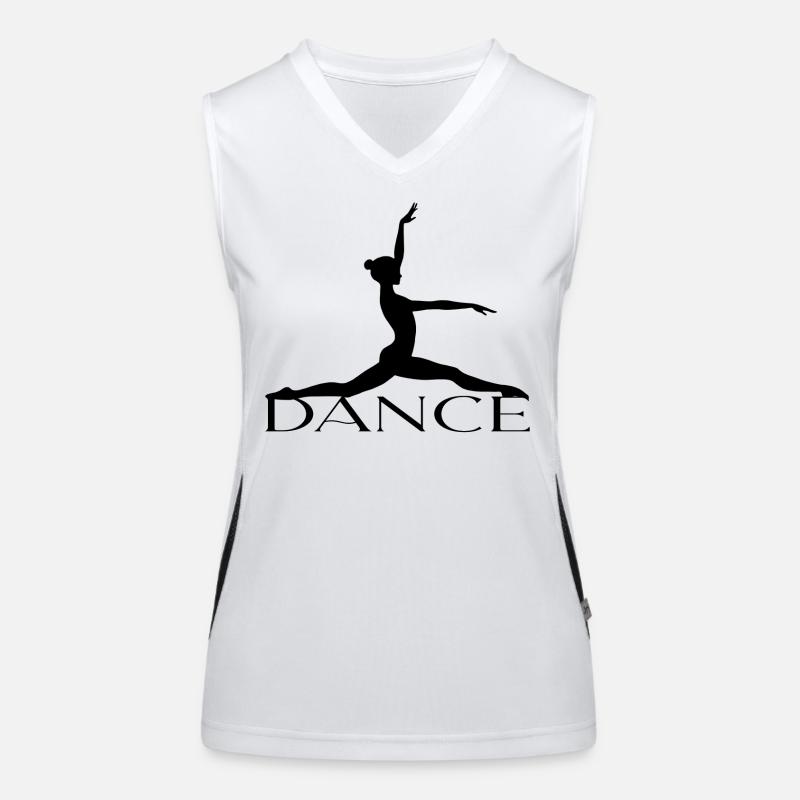 Dance Funktionelles Kontrast-Tank Top für Frauen