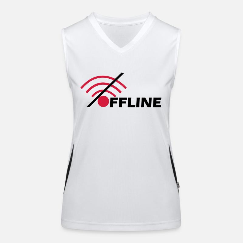 Offline Funktionelles Kontrast-Tank Top für Frauen