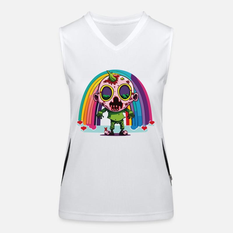 Pride Zombie 05 Funktionelles Kontrast-Tank Top für Frauen