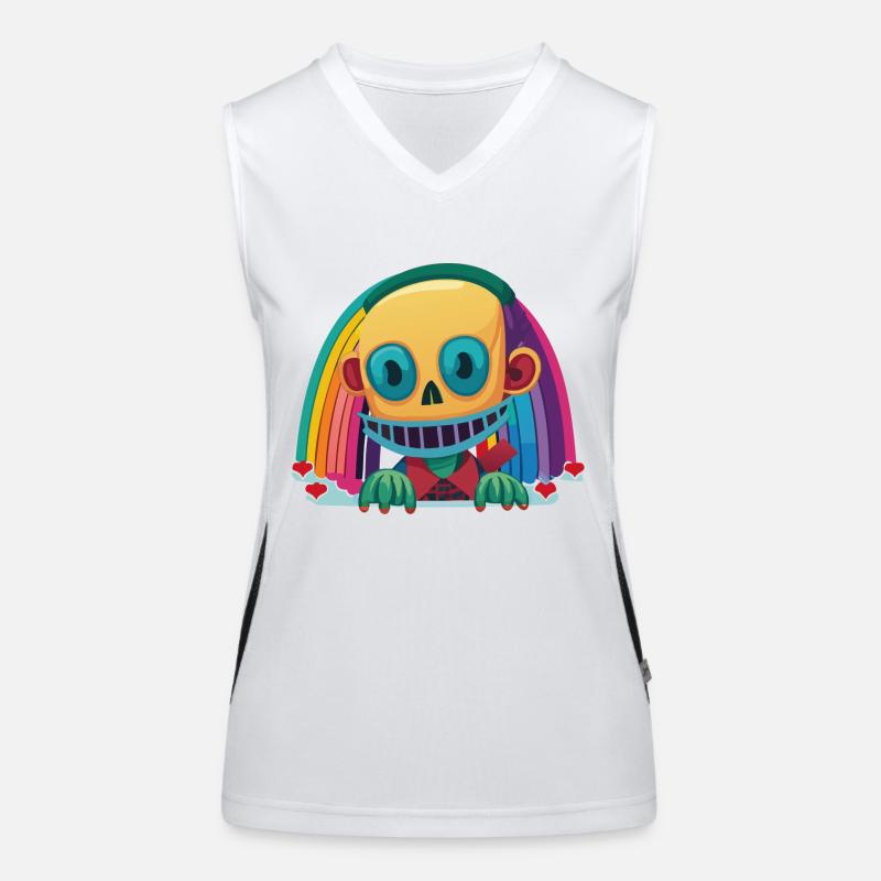 Pride Zombie 14 Funktionelles Kontrast-Tank Top für Frauen