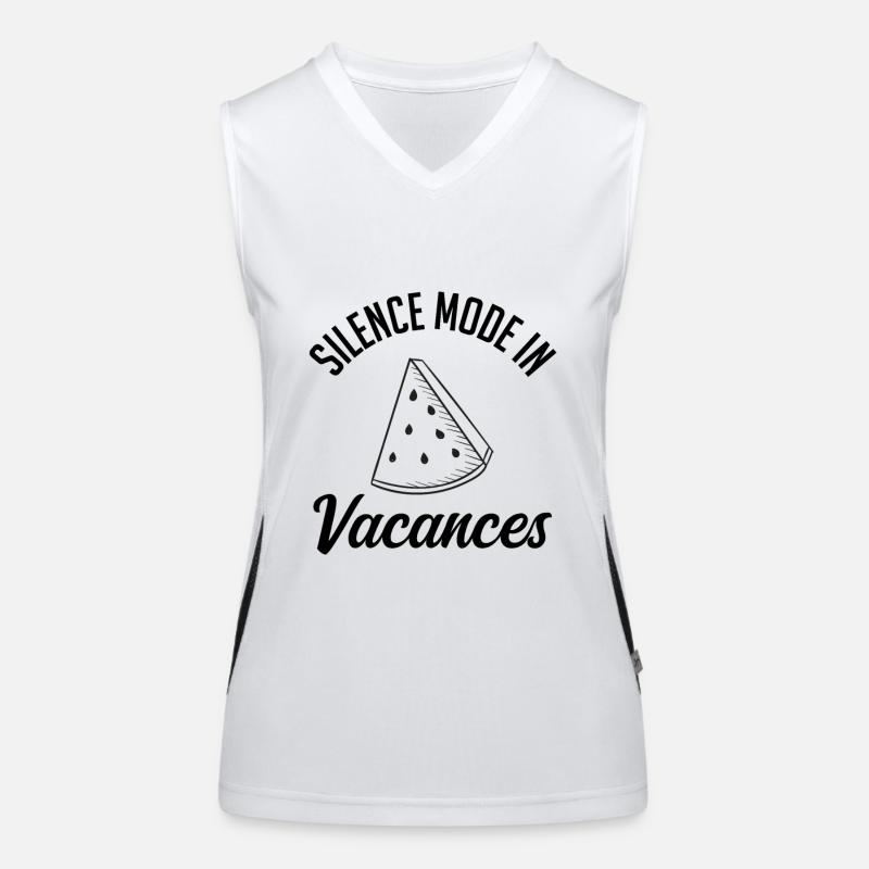 silence mode in vacancy. Women's Functional Contrast Tank Top