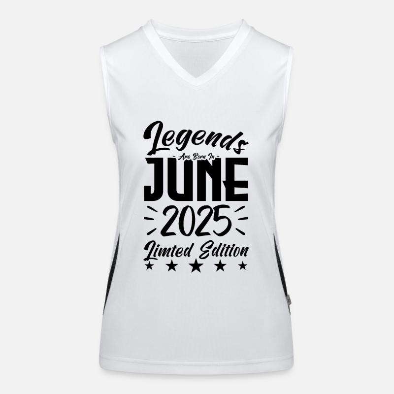 Born June 2025 Birthday gift 2025. Women's Functional Contrast Tank Top