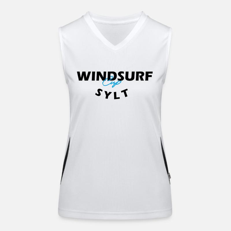 Windsurfcup Funktionelles Kontrast-Tank Top für Frauen