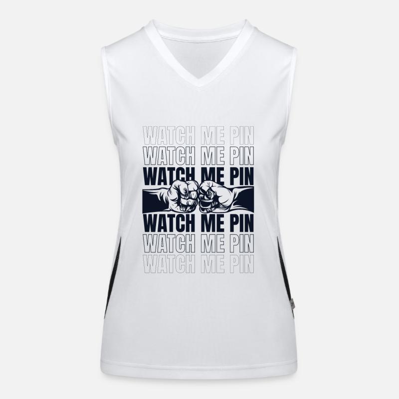 This Is How Real Men Shake Hands Techniques Arm Women's Functional Contrast Tank Top