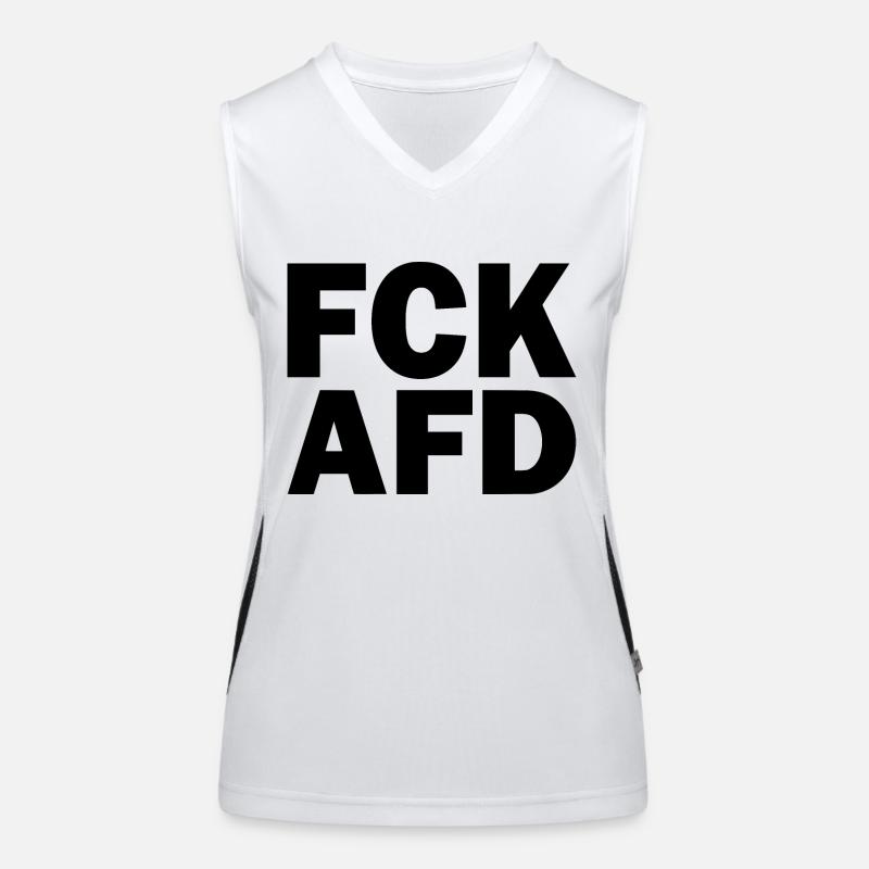 Fck afd Funktionelles Kontrast-Tank Top für Frauen