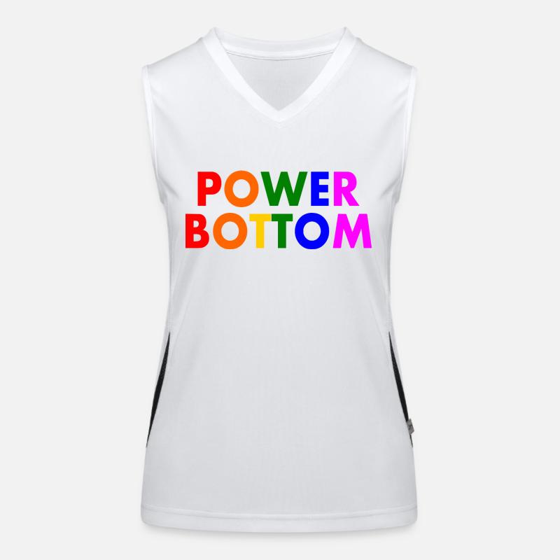 Power bottom Women's Functional Contrast Tank Top