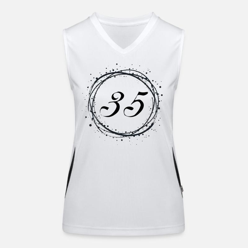 35 Women's Functional Contrast Tank Top