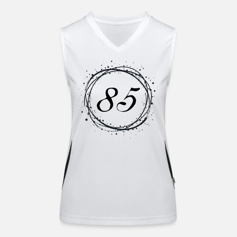 85 Débardeur respirant contrasté Femme