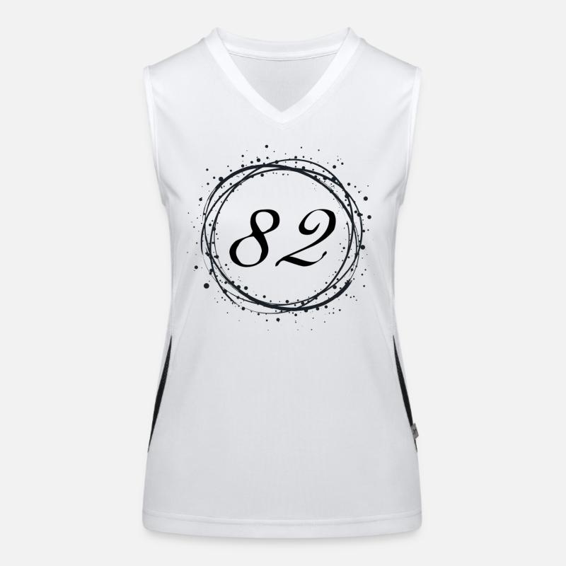 82 Débardeur respirant contrasté Femme