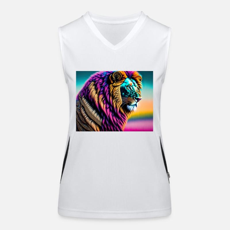 Lion Débardeur respirant contrasté Femme