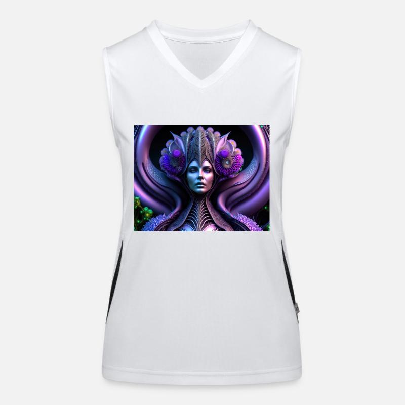 Space Witch Women's Functional Contrast Tank Top