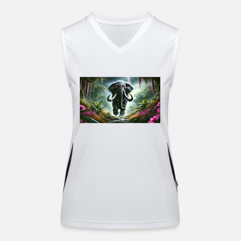 PRIMAL ELEPHANT Women's Functional Contrast Tank Top