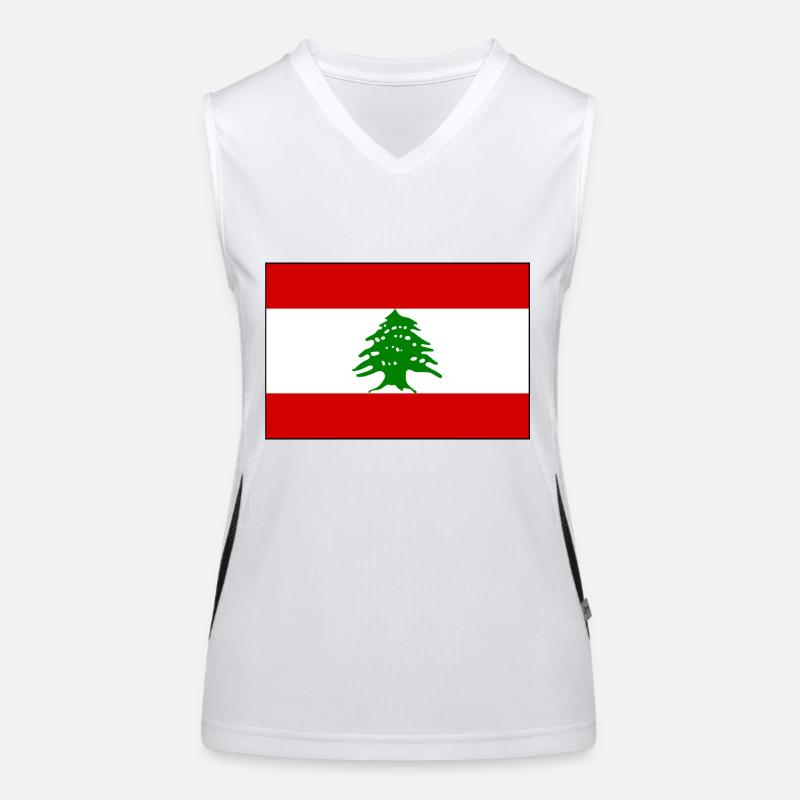 Liban Débardeur respirant contrasté Femme
