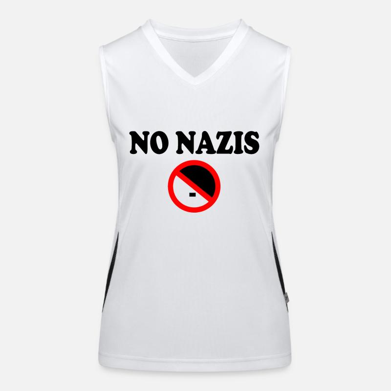Pas de nazis Débardeur respirant contrasté Femme