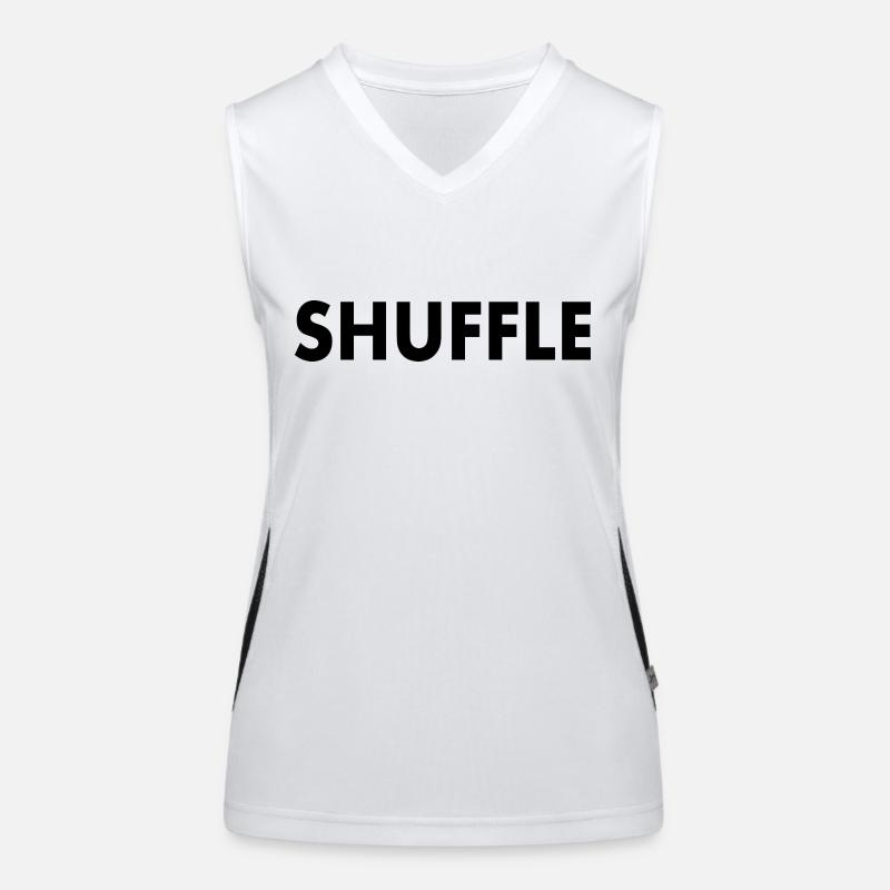 Shuffle Débardeur respirant contrasté Femme