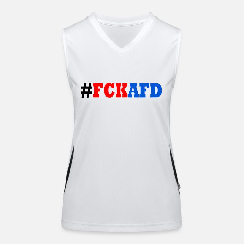 Fck afd Funktionelles Kontrast-Tank Top für Frauen