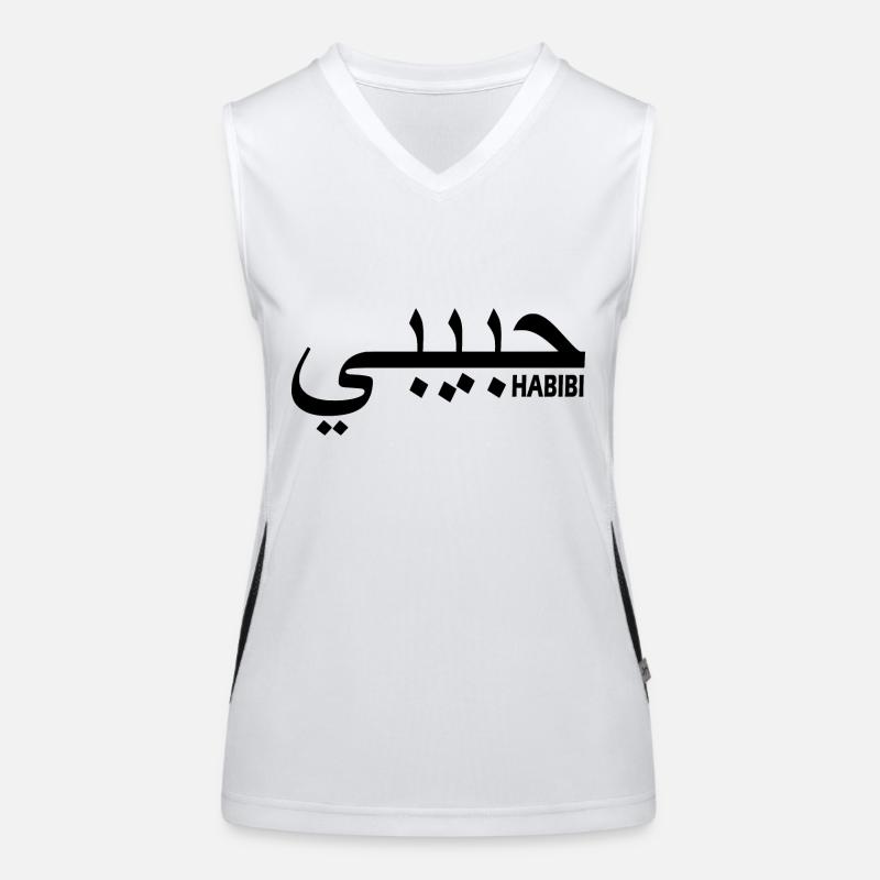 HABIBI Funktionelles Kontrast-Tank Top für Frauen