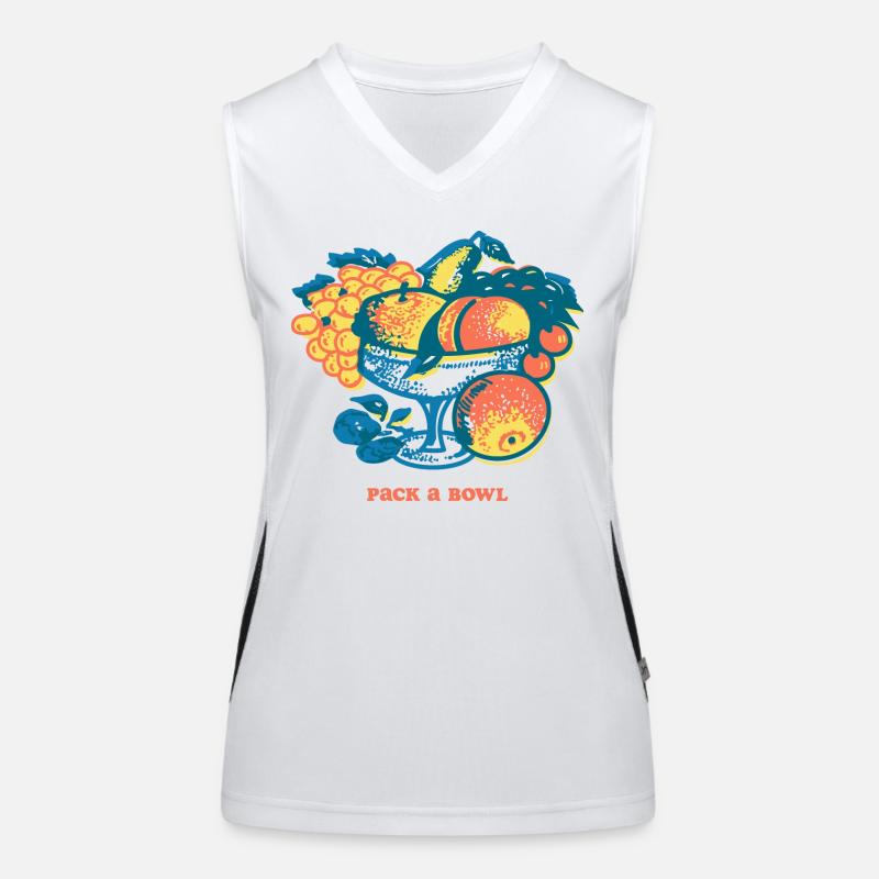 Pack A Bowl T-Shirt Women's Functional Contrast Tank Top