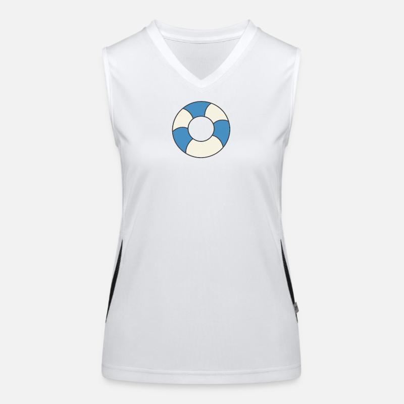 Floats Women's Functional Contrast Tank Top