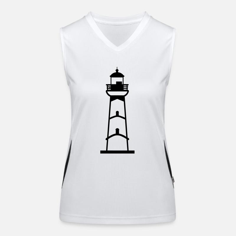 Phare Débardeur respirant contrasté Femme
