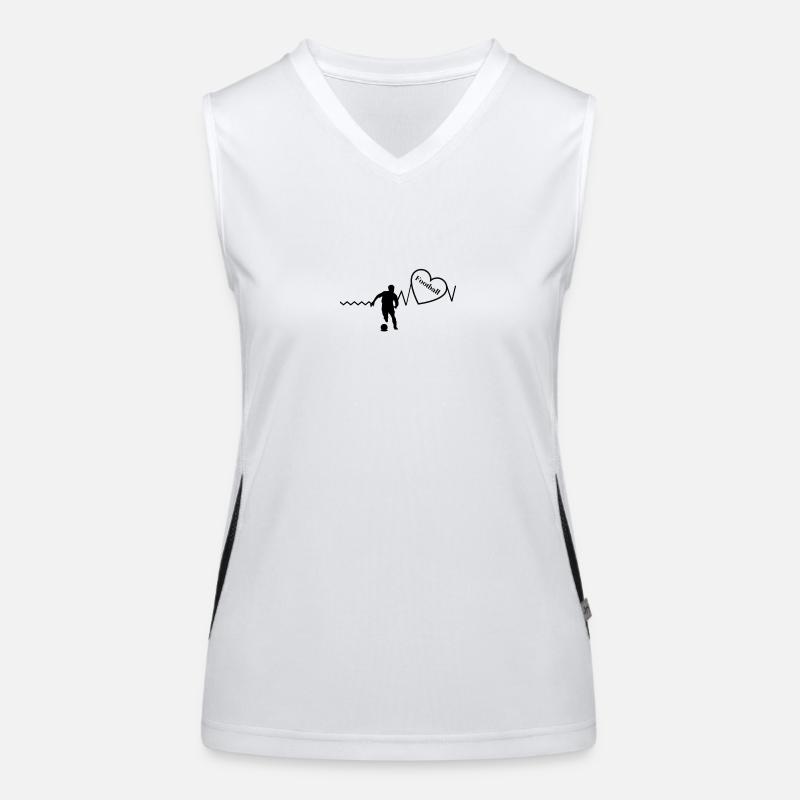 Fußball Funktionelles Kontrast-Tank Top für Frauen