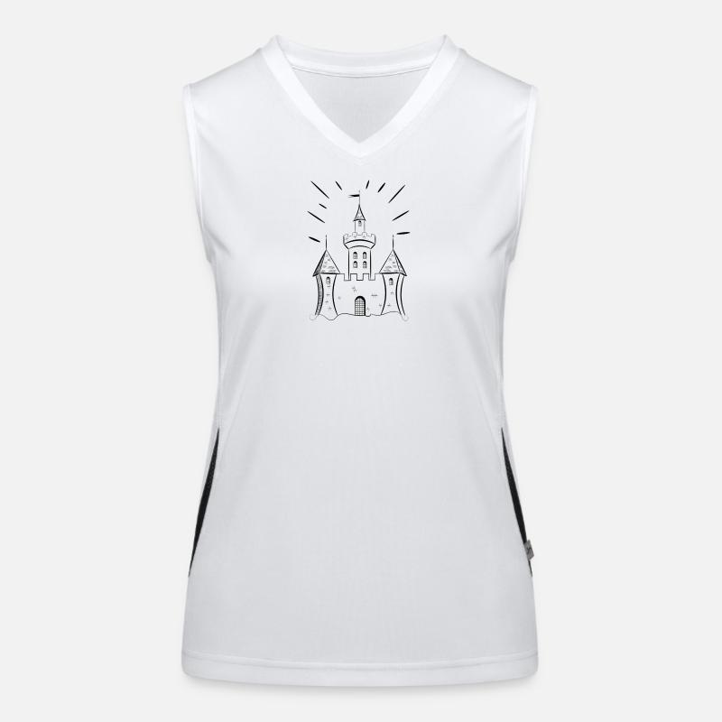 castle Women's Functional Contrast Tank Top