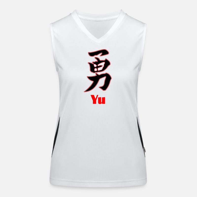 Valeur du Bushidō : Yū – Courage et force Débardeur respirant contrasté Femme
