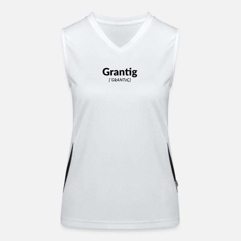 grumpy Women's Functional Contrast Tank Top