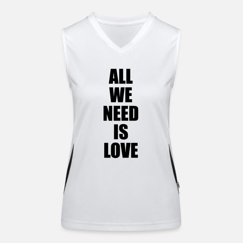 CANSERBERO ALL VECTORIZADA Women's Functional Contrast Tank Top