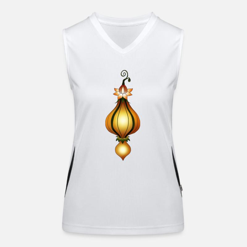 Lantern Fruit Débardeur respirant contrasté Femme